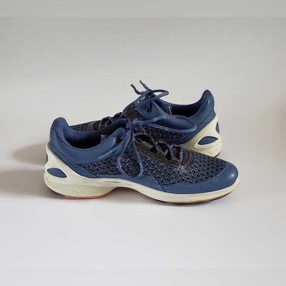 ECCO Women's Biom Fjuel Mesh Shoes Retro Blue Athletic Sneakers Size 7 - Picture 5 of 10